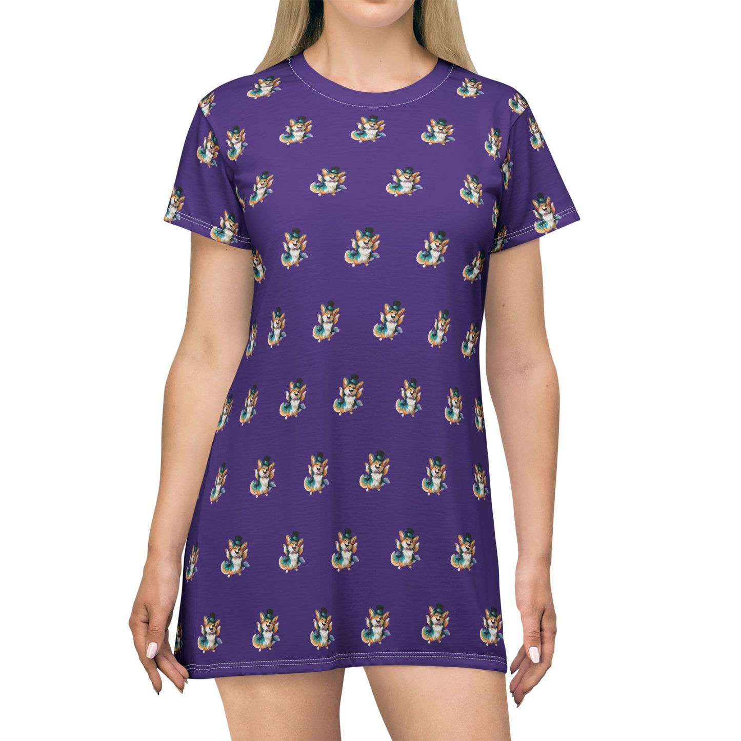Boogaloo Corgi T-Dress