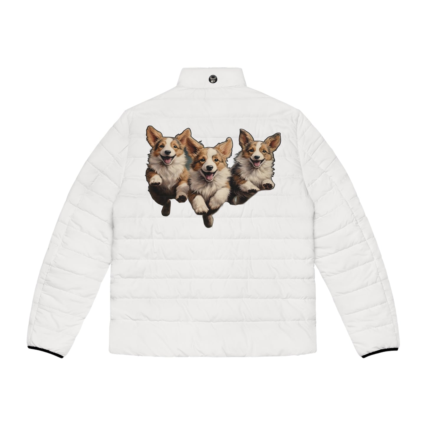 I Heart Corgis Puffer Jacket