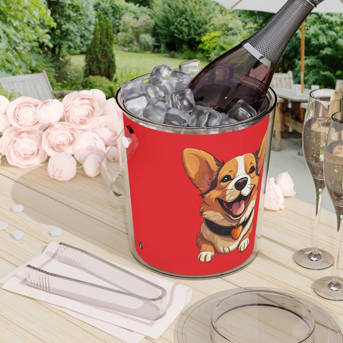 Puppy Love - Ice Bucket with Tongs