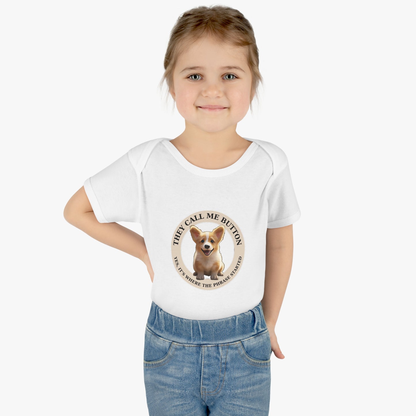 Cute as a Button - Onesie