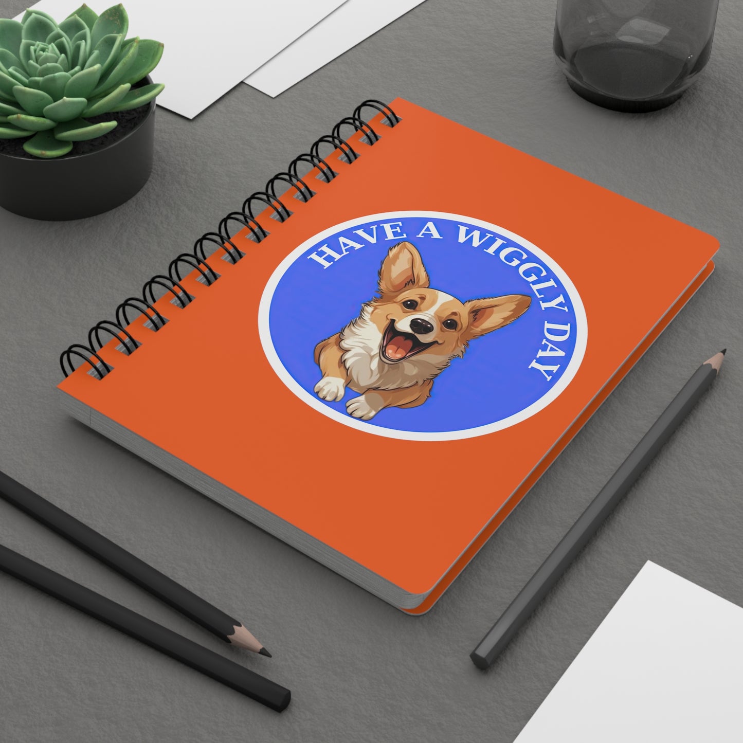 Have a Wiggly Day - Spiral Bound Notebook