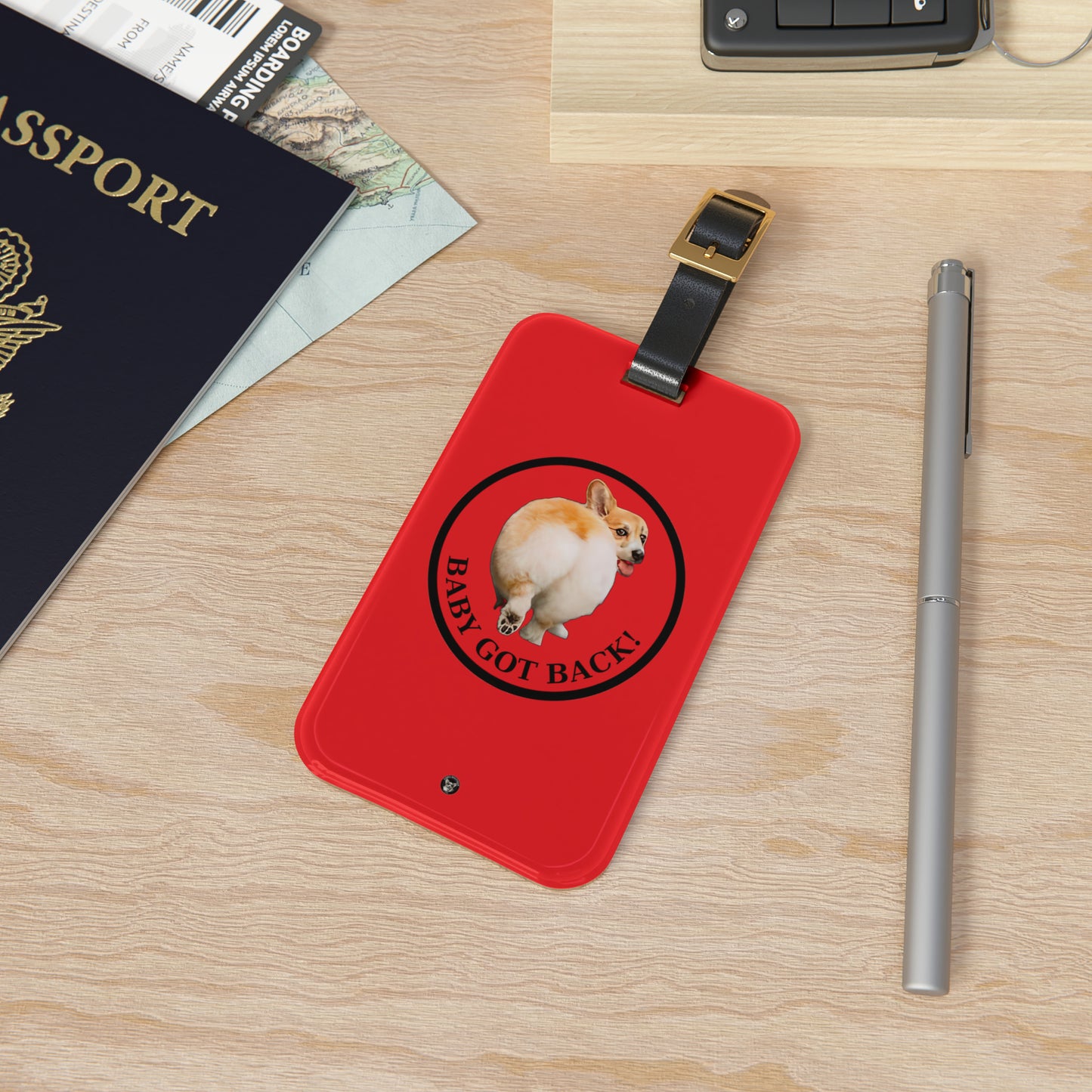 Baby Got Back - Luggage Tag
