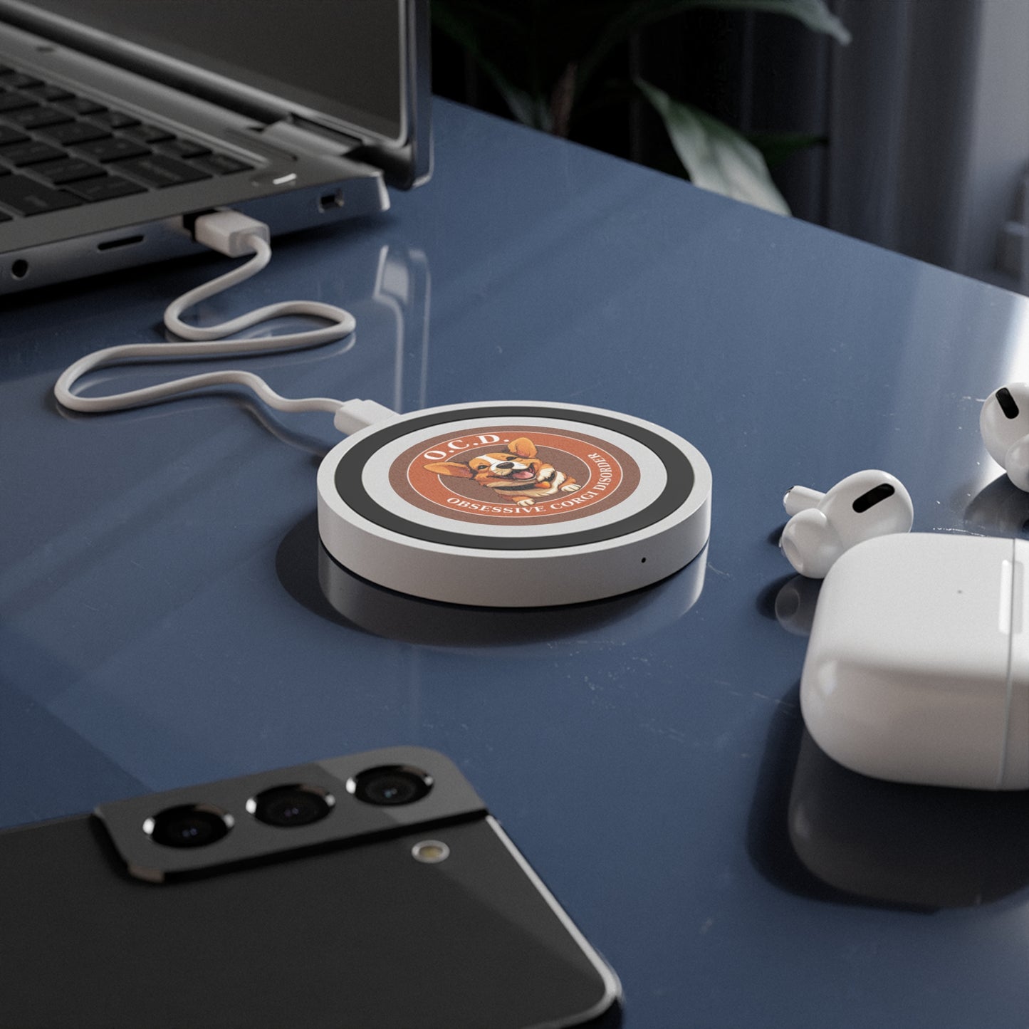 O.C.D. Obsessive Corgi Disorder - Quake Wireless Charging Pad