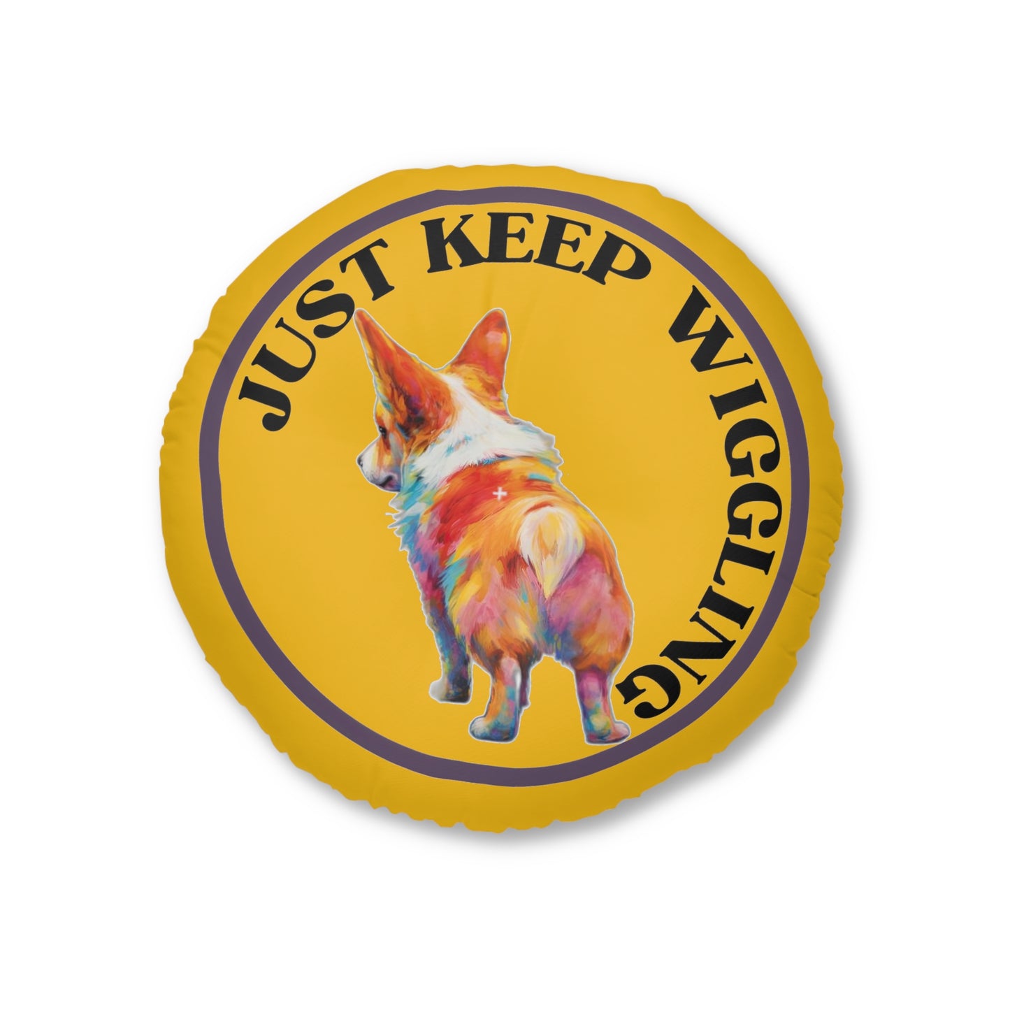 Just Keep Wiggling - Floor Pillow