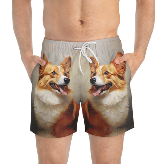 Pembroke Portrait Swim Trunks