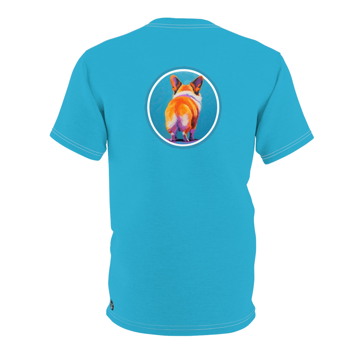 The Official Wiggle Wave Unisex Bold Fashion Tee  — Corgi Butt on ?