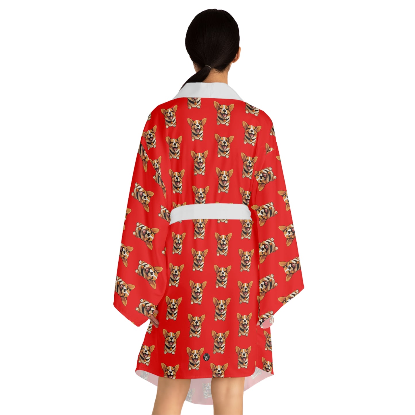 Puppy Love Kimono Robe