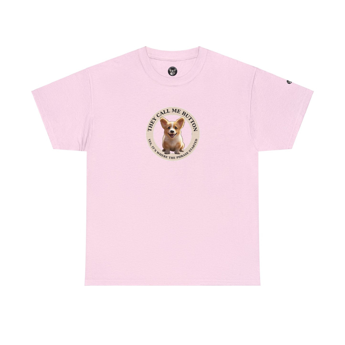 Cute as a Button - Unisex Heavy Cotton Tee