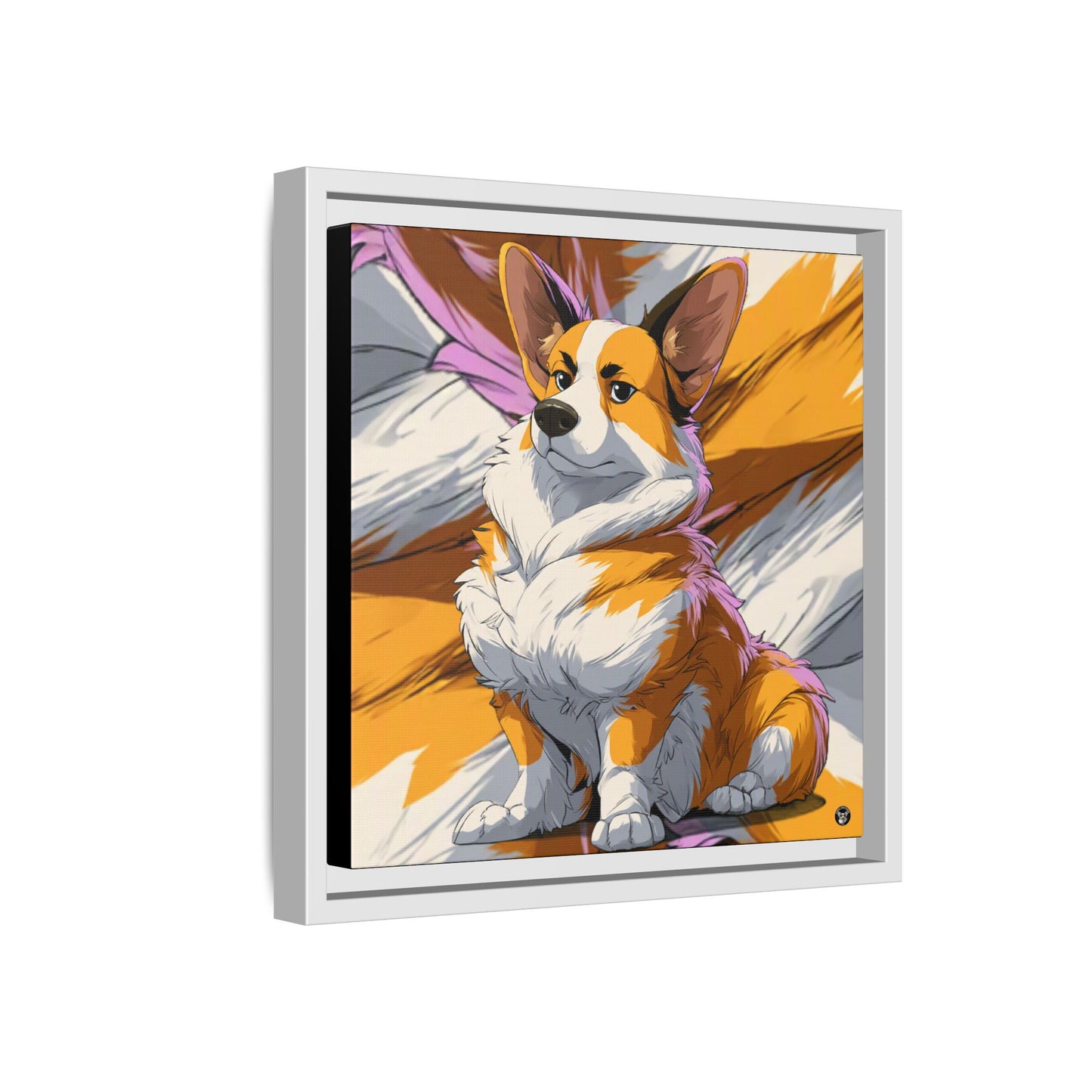 Boss Dog on Canvas