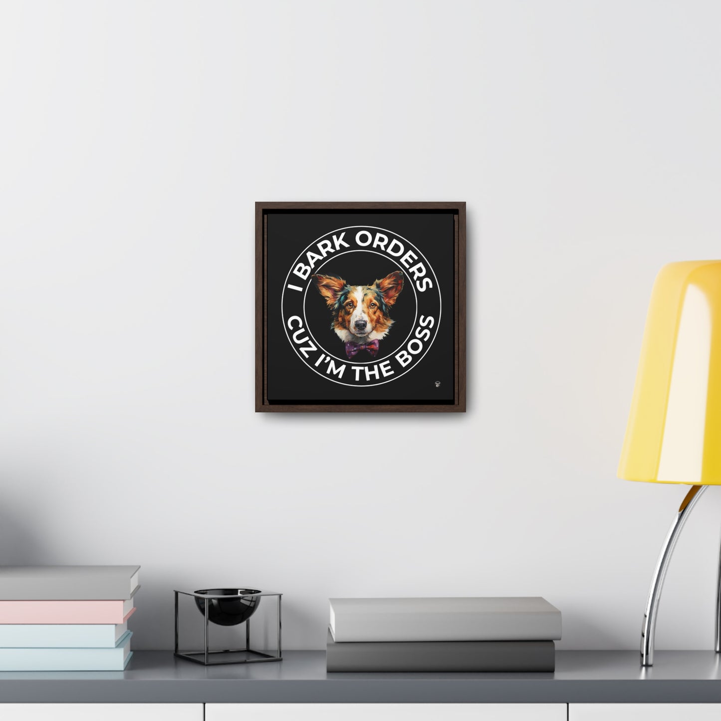 The Boss - Framed on Canvas