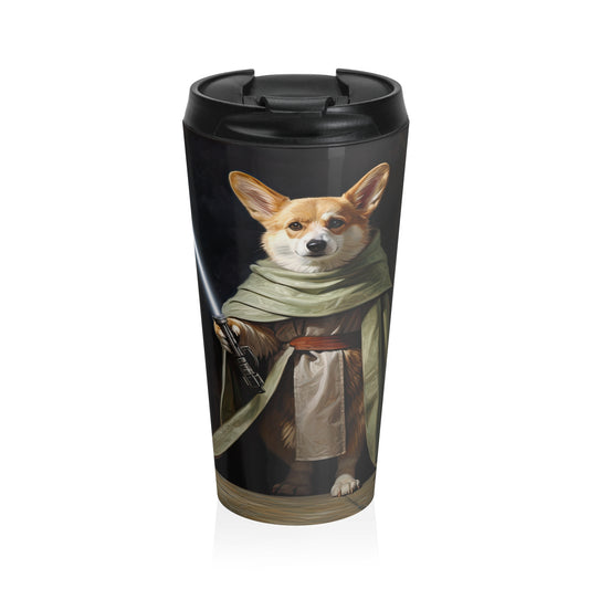 Jedi Corgi - Travel Mug