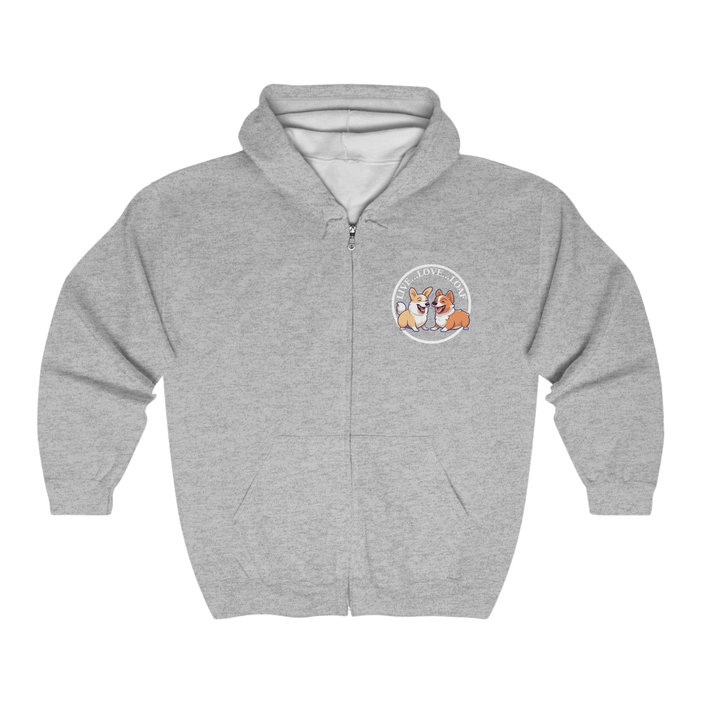 Live...Love...Loaf - Zip Hoodie
