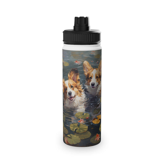 Pond Pups - Water Bottle with Sport Lid