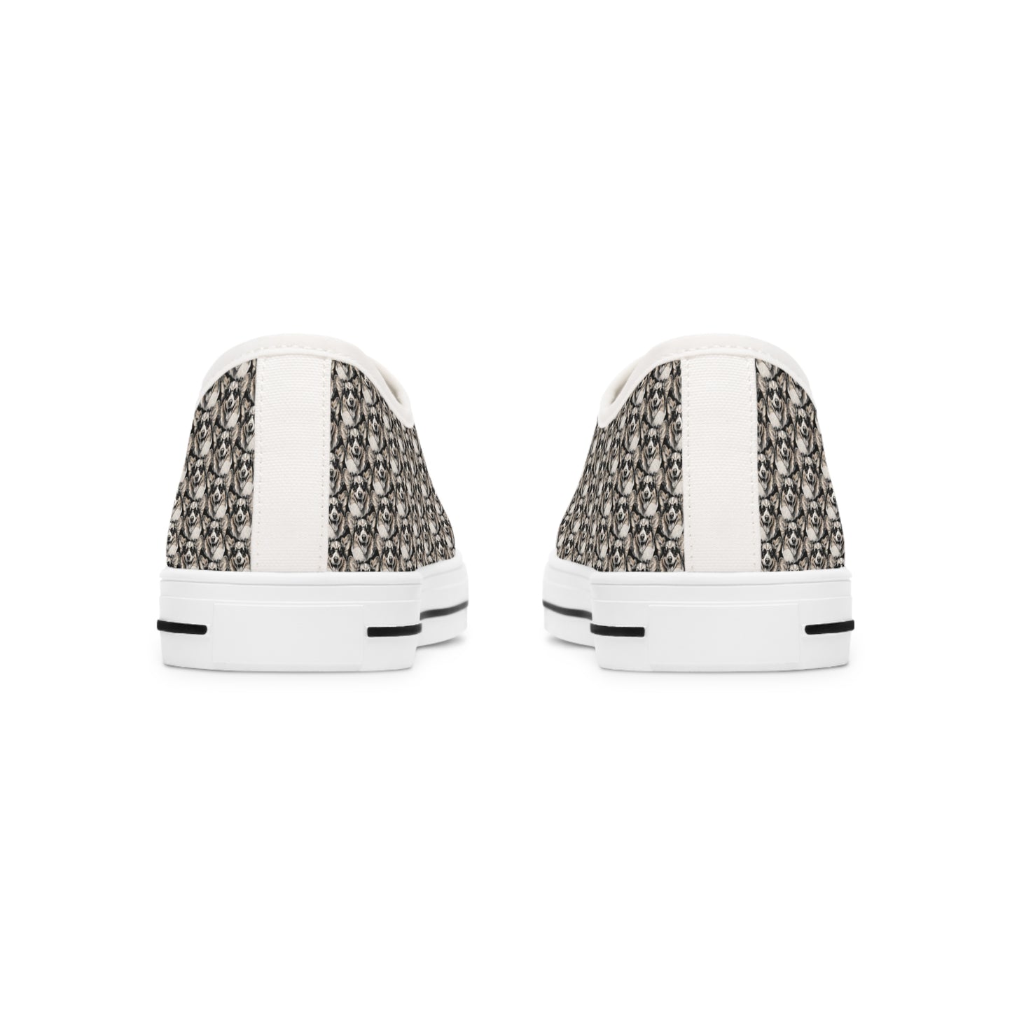 Corgi Cool Mosaic - Women's Low Top Sneakers