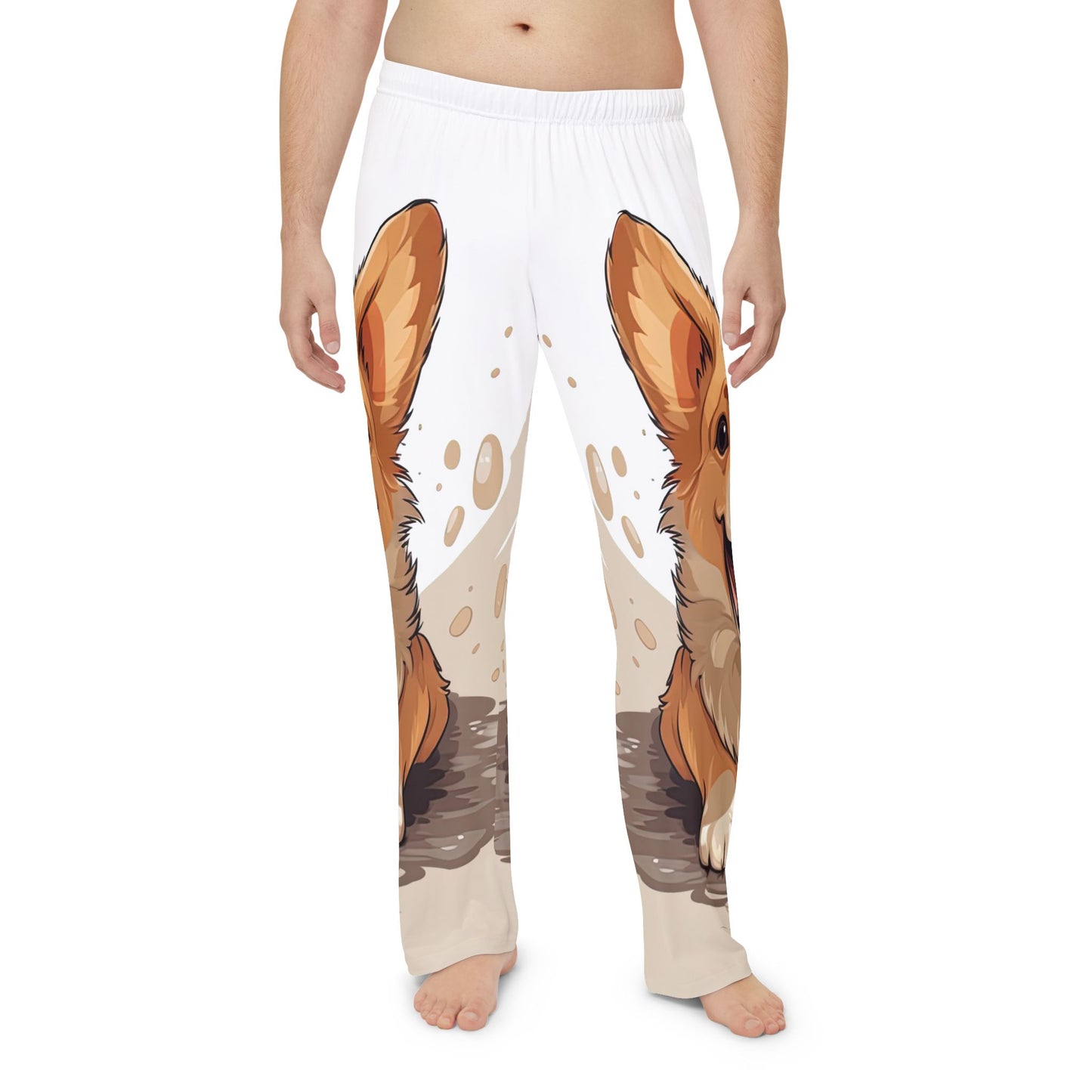 Corgi Cuteness Men's Pajama Pants