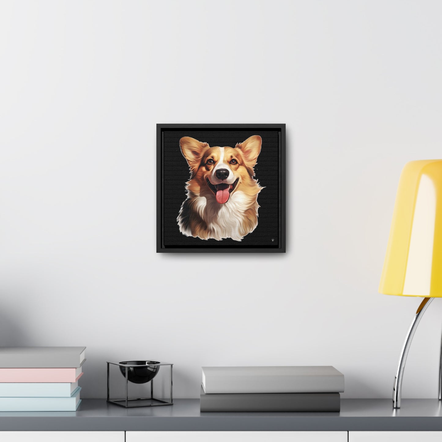 The Celebrity - Framed on Canvas