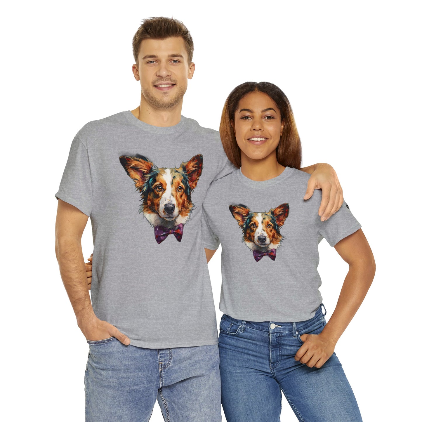 Formal Corgi - Unisex Heavy Cotton Tee