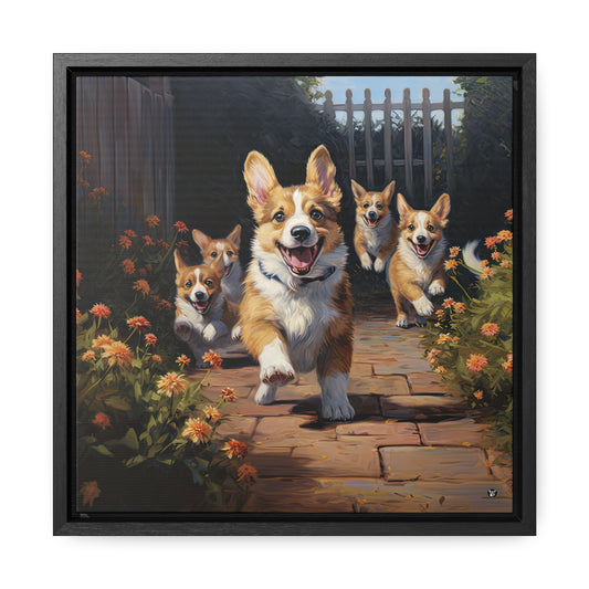 Welcome Home - Framed on Canvas