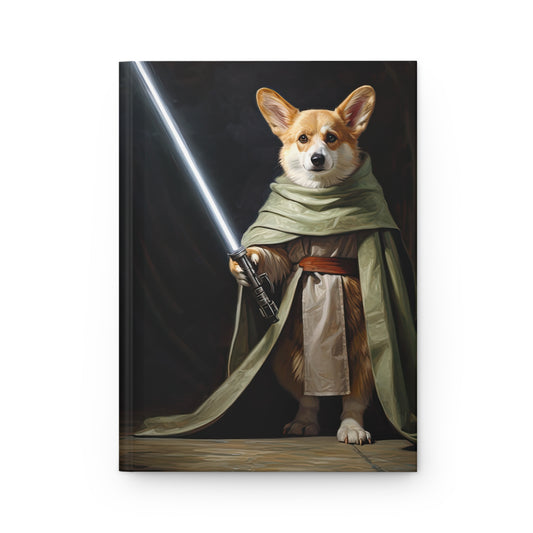 Jedi Corgi - Hardcover Journal