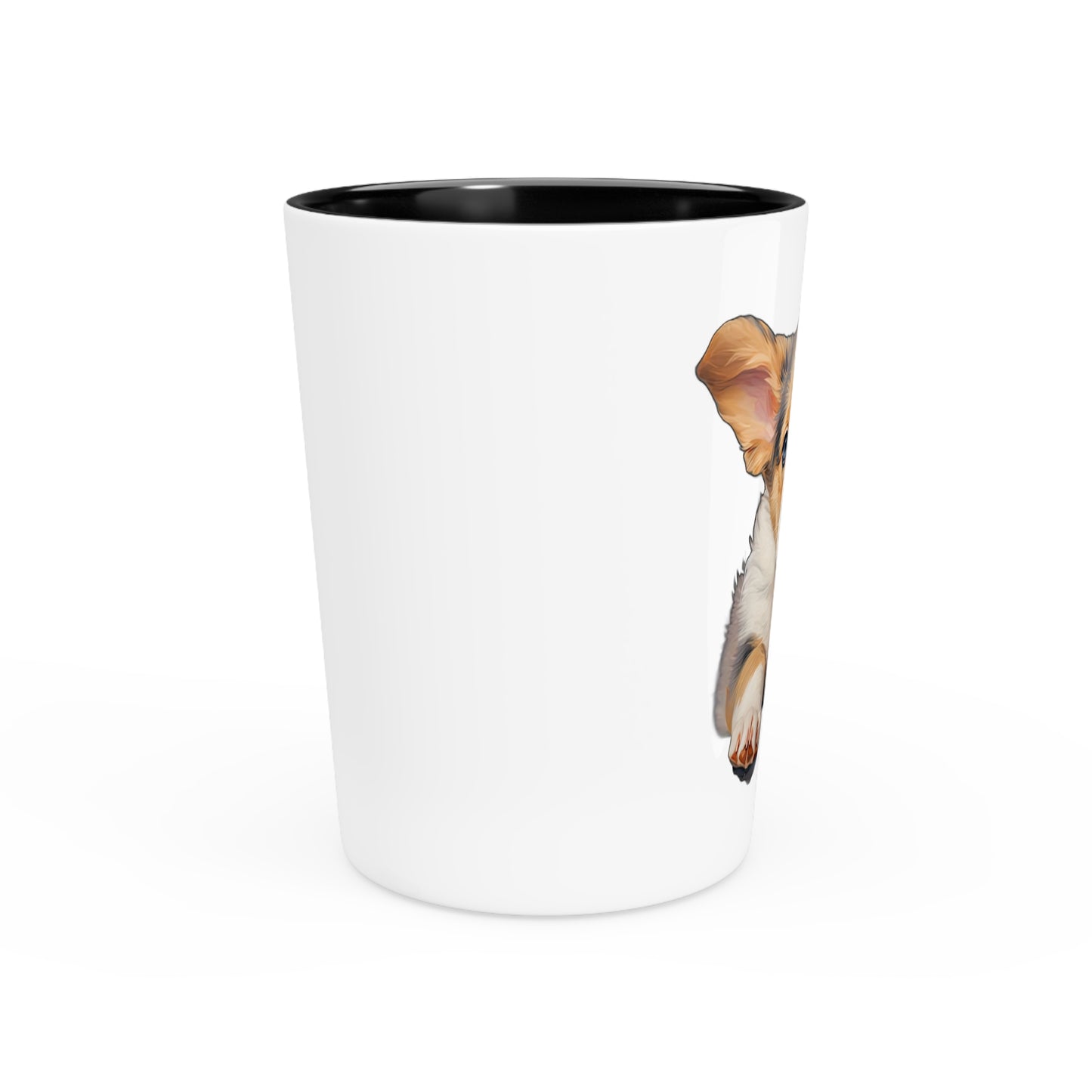 Puppy Portrait - Espresso/Shot Glass