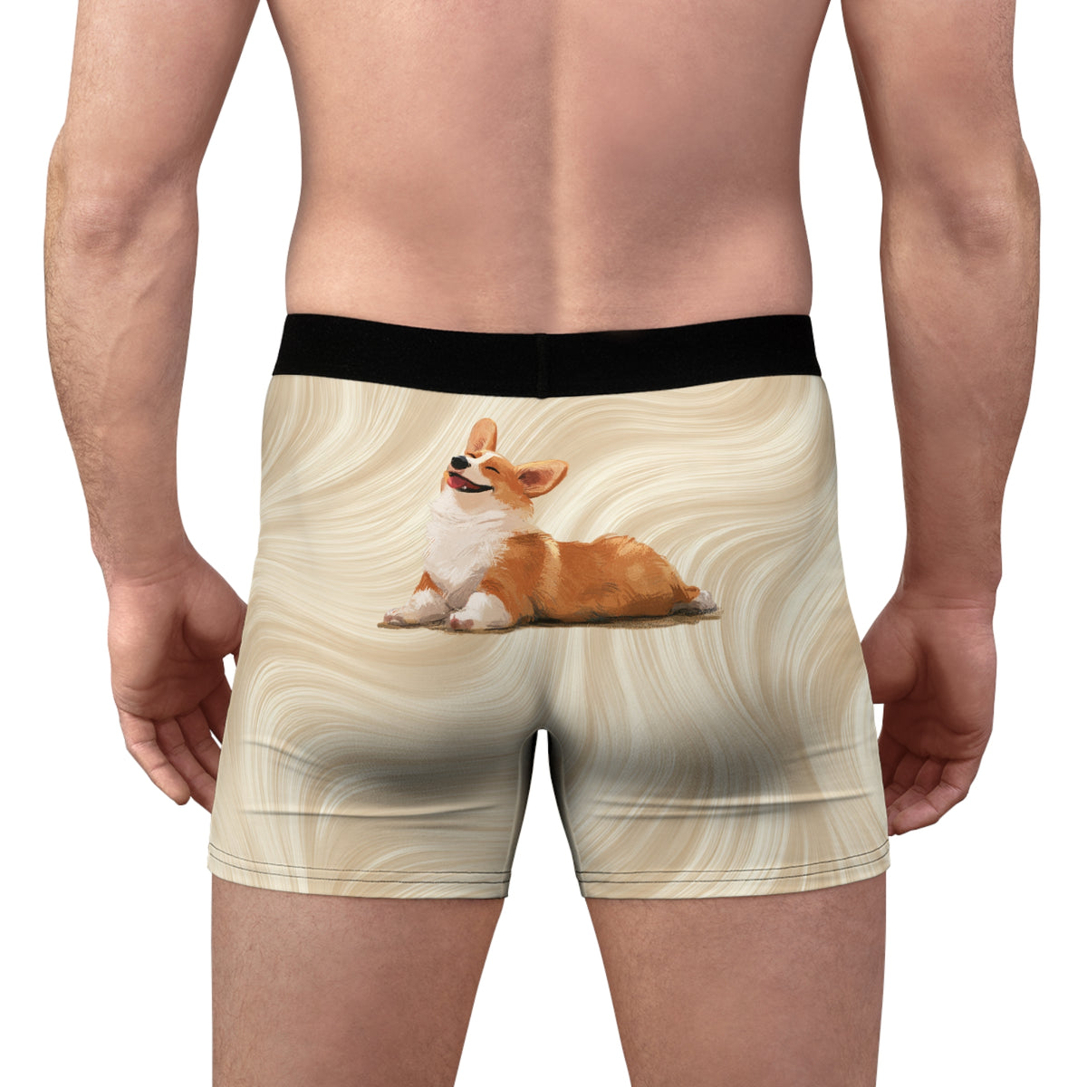 Giddy Sploot Rich Creamy Champagne Boxer Briefs!