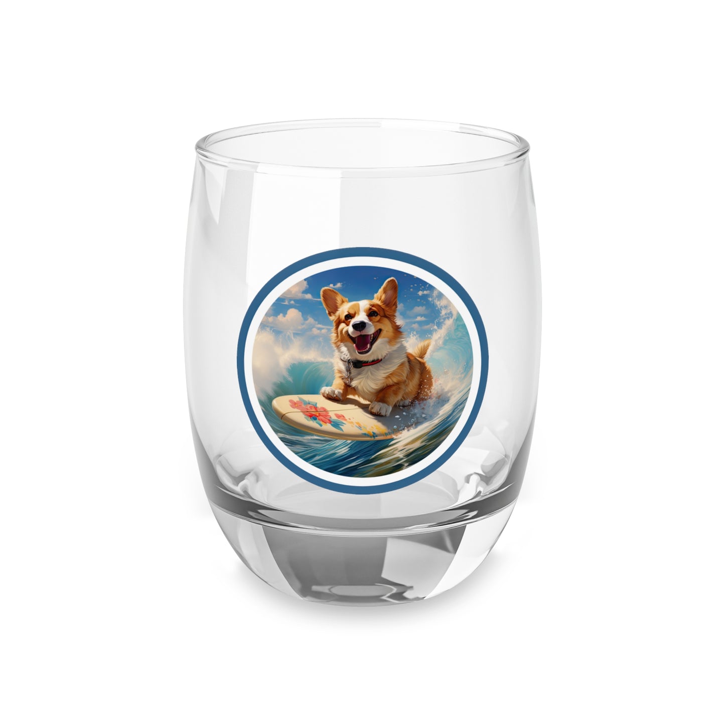 Cowabunga Corgi - Whiskey/Juice Glass