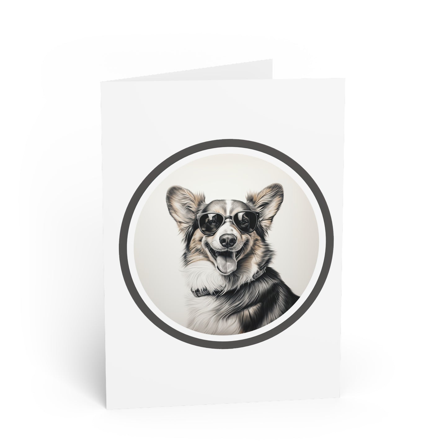 Corgi Cool - Greeting Card