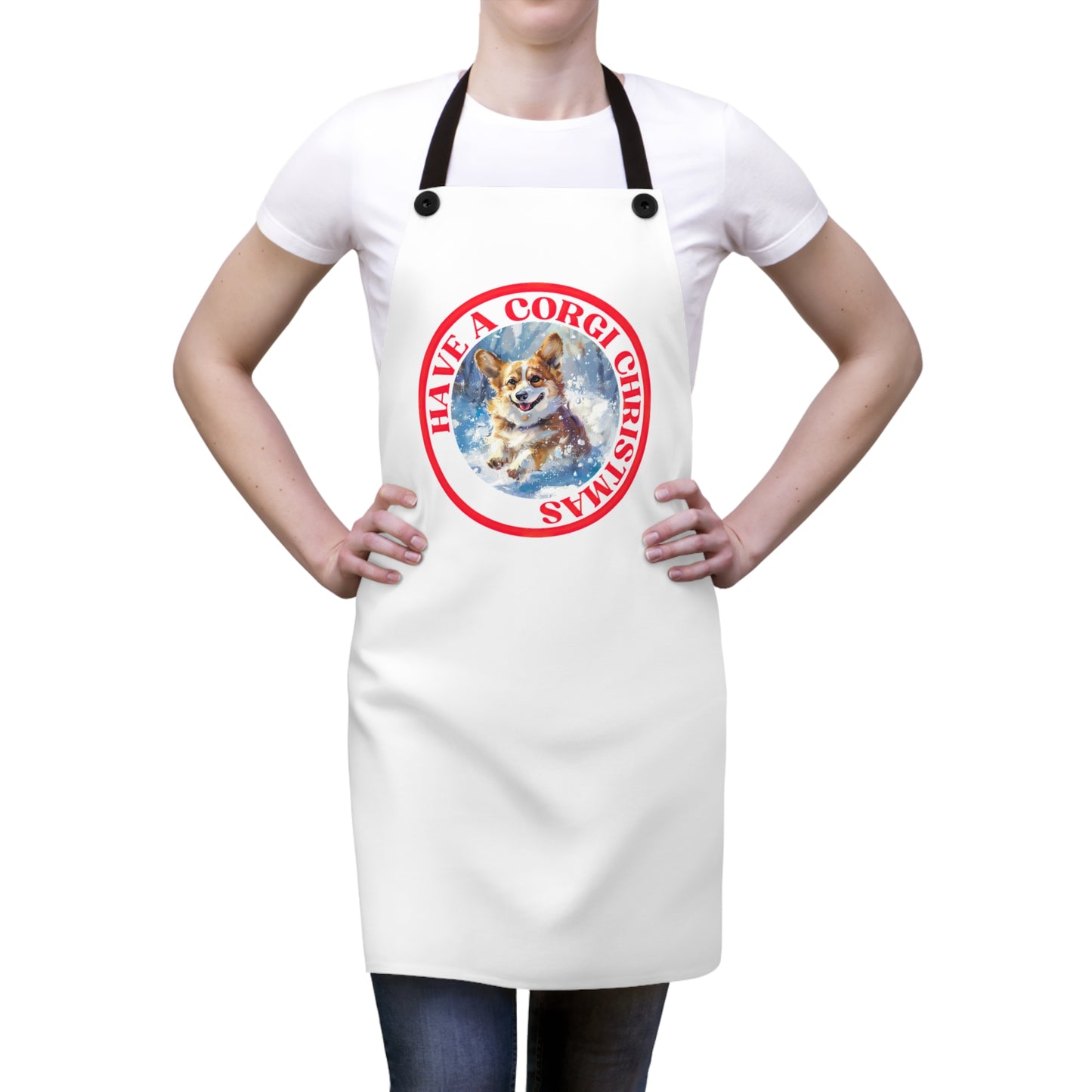 Corgi Christmas - Apron