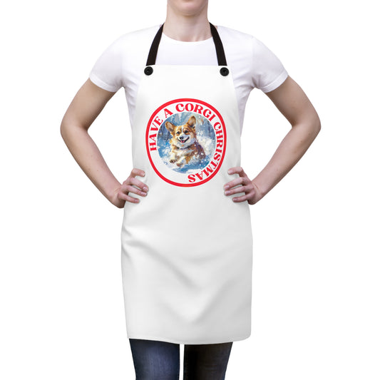 Corgi Christmas - Apron
