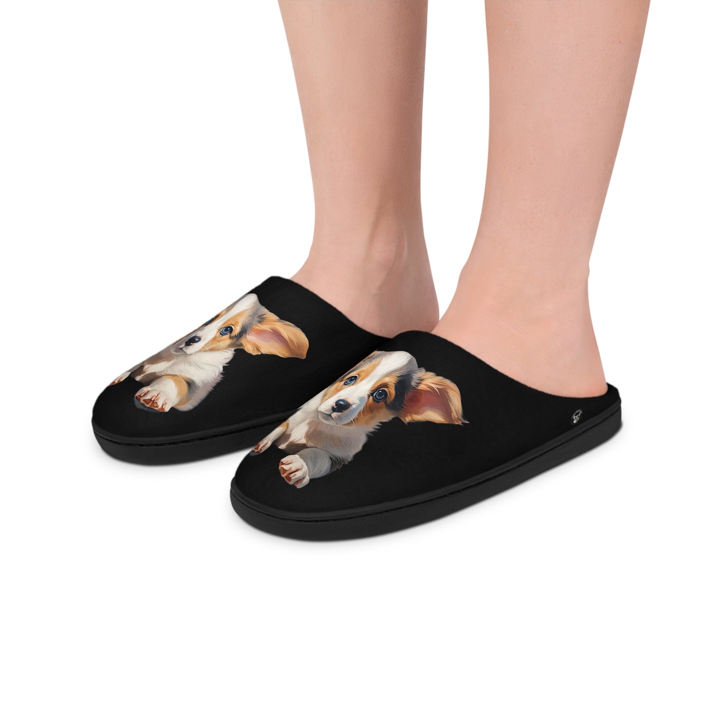 Puppy Portrait - Men's Slippers