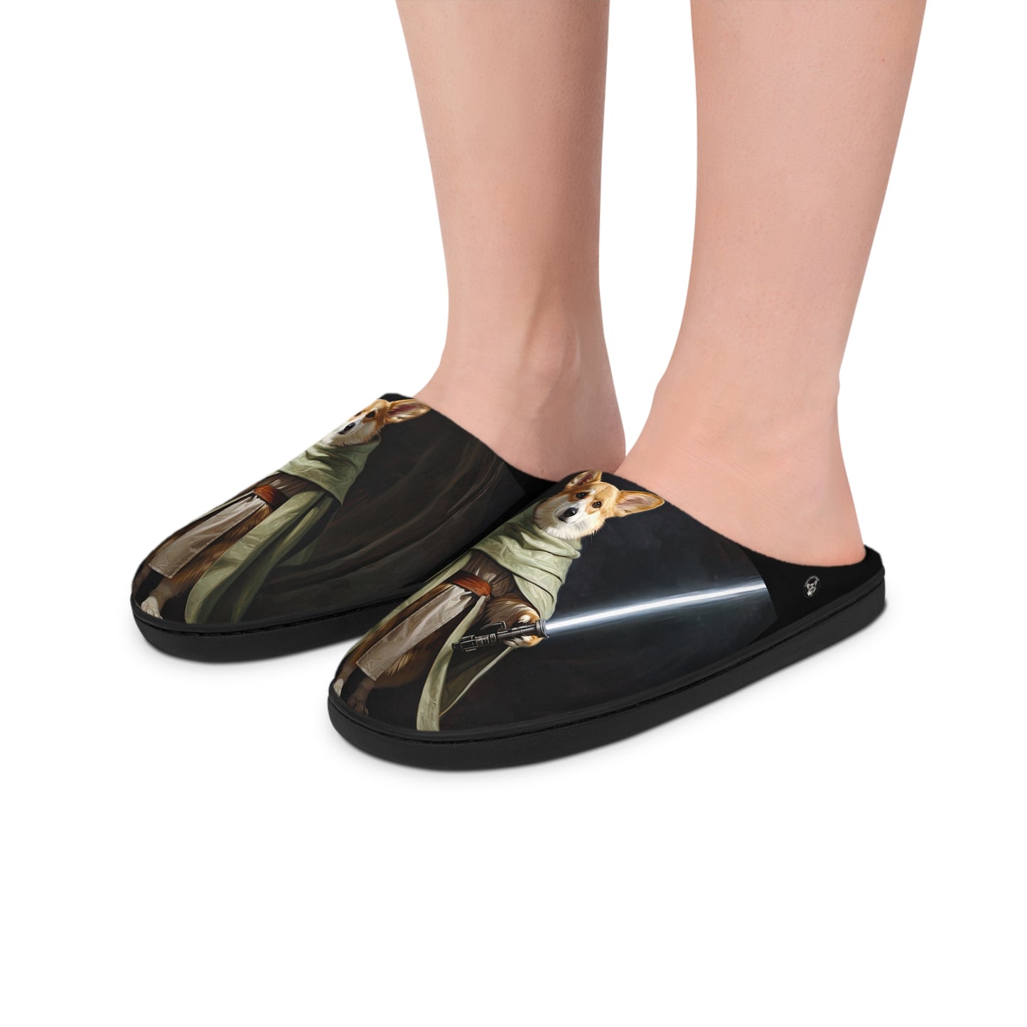 Jedi Corgi - Women's Slippers