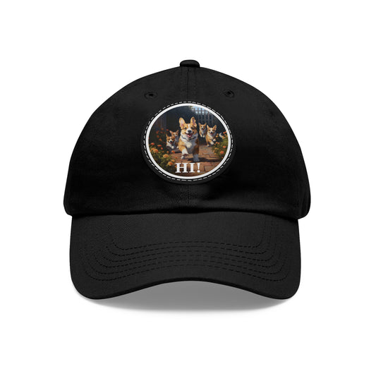 Hi! - Cap with Leather Patch