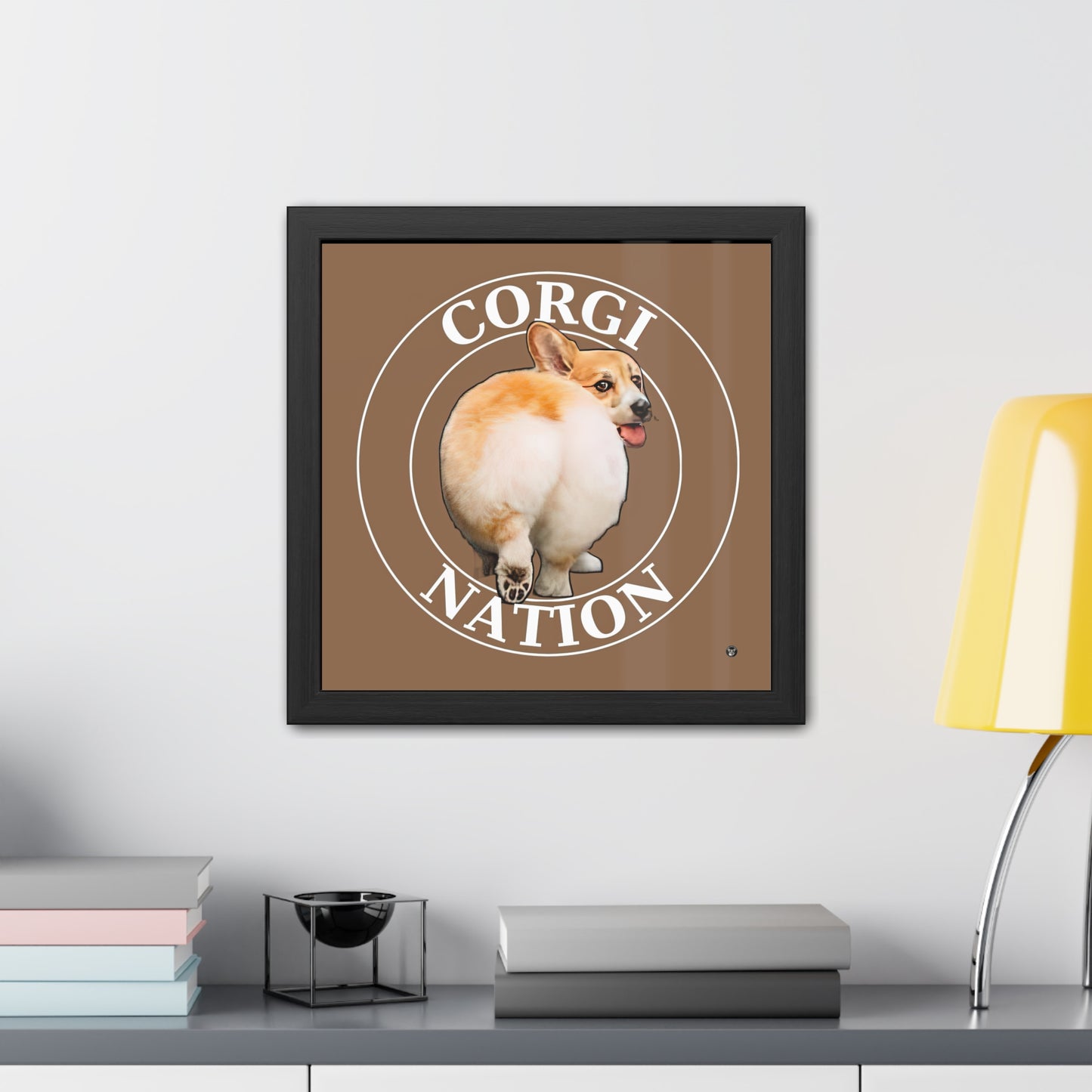 Corgi Nation - Framed Print