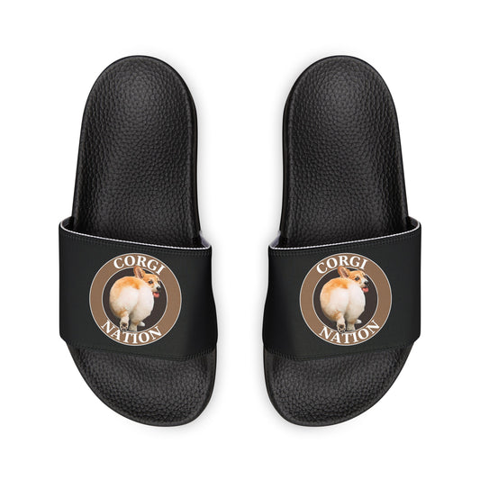 Corgi Nation - Women's Slide Sandals