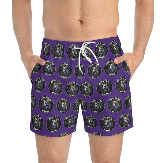 Born To Be Royal - Swim Trunks
