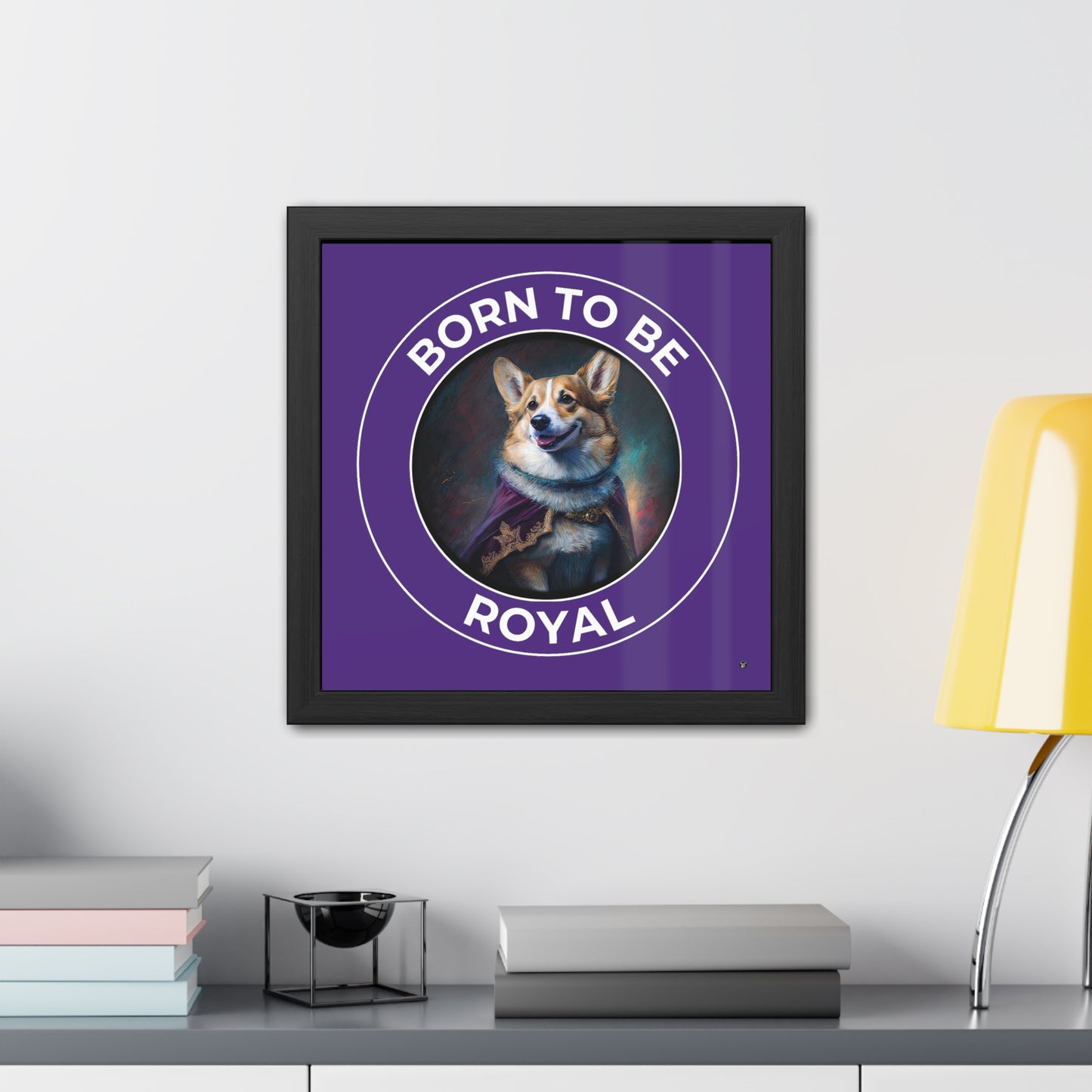 Born To Be Royal - Framed Print