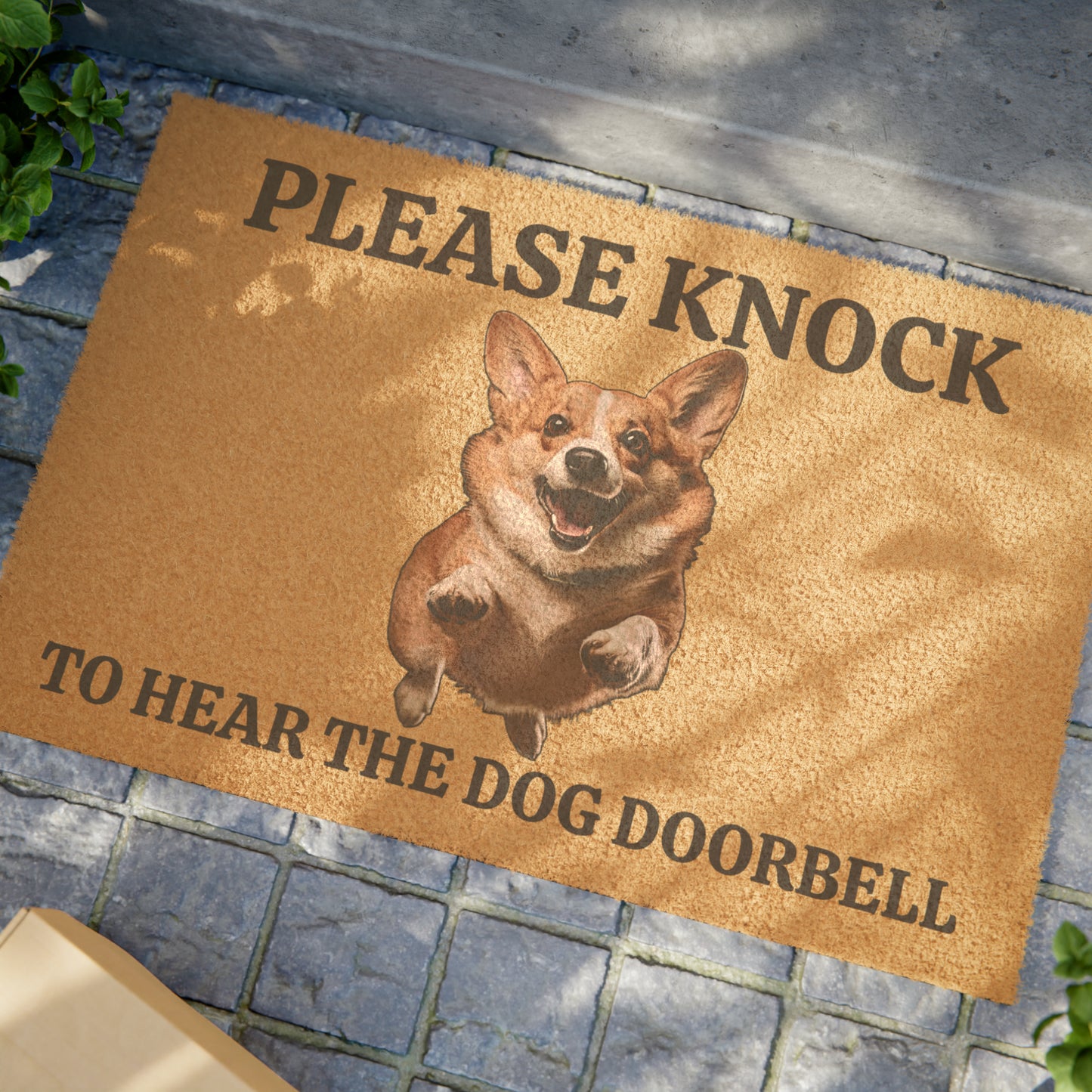 Dog Doorbell - Doormat