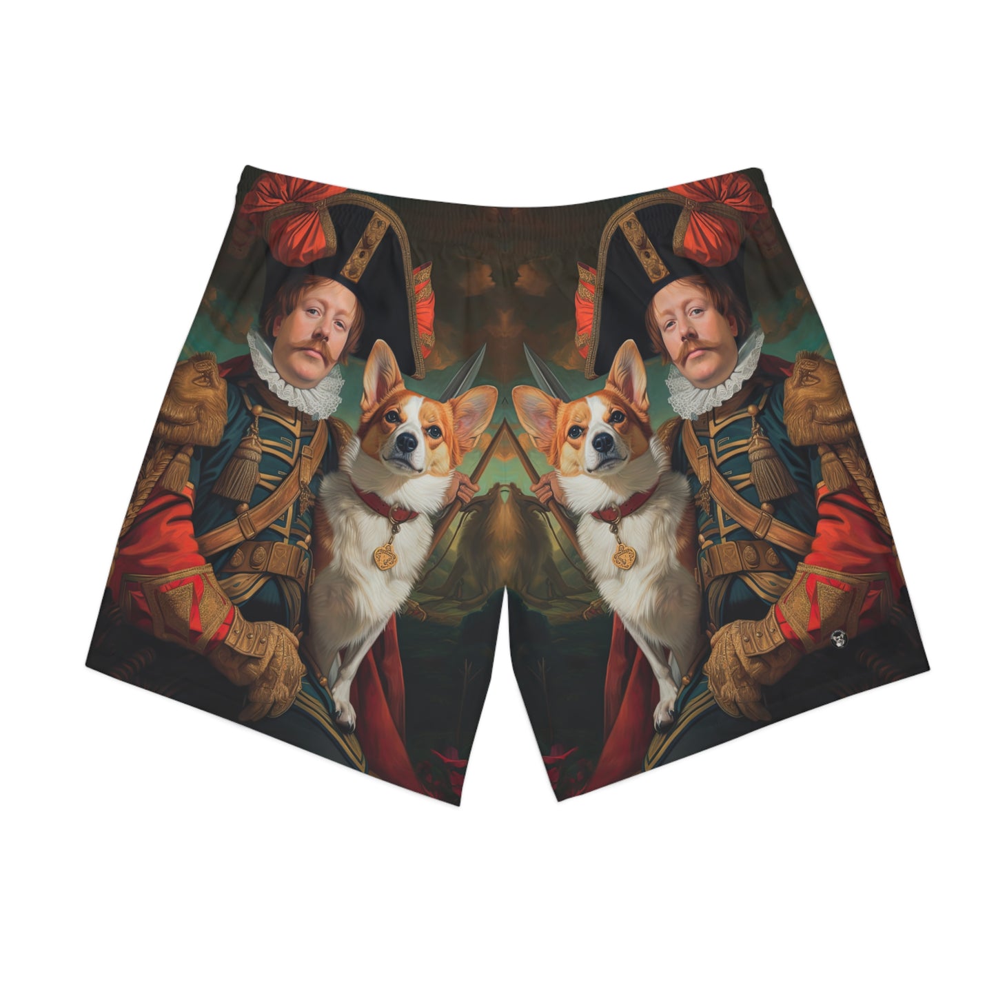 First Royal Corgi Board Shorts