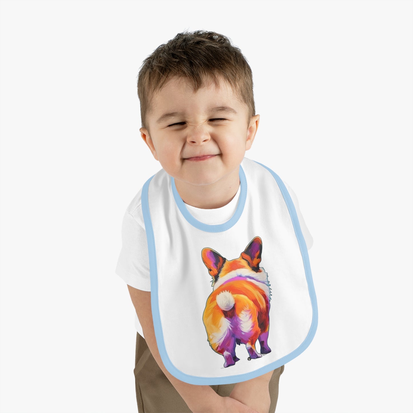 Corgi Butt - Baby Bib