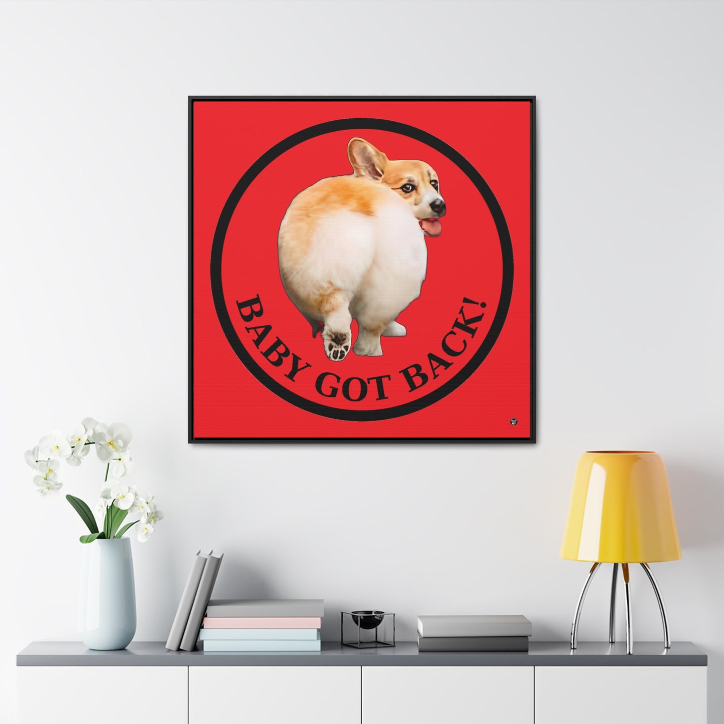 Baby Got Back - Framed on Canvas