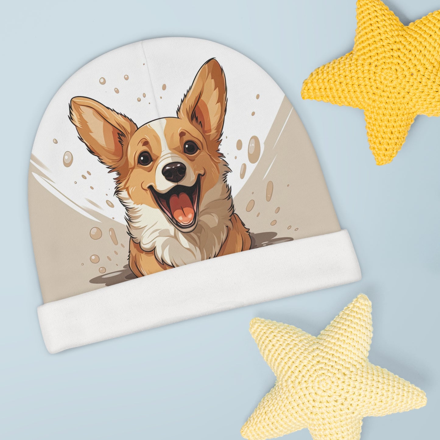 Corgi Cuteness Baby Beanie
