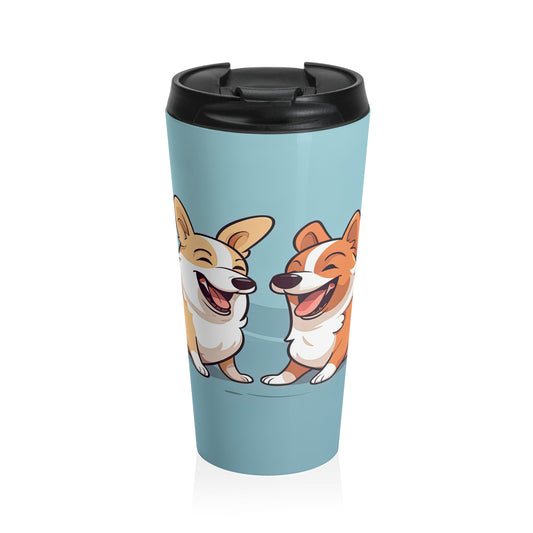 Corgi Couple - Travel Mug