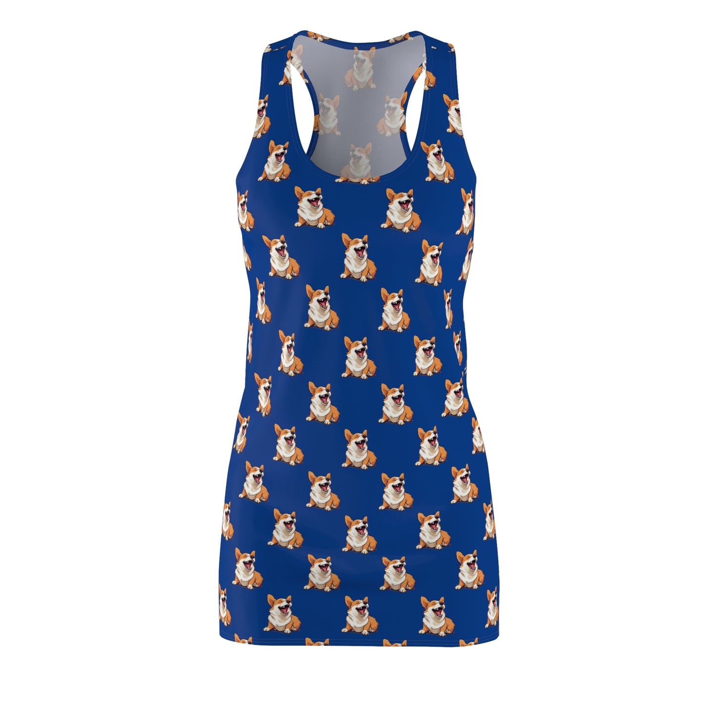 Comical Corgi - Racerback Dress