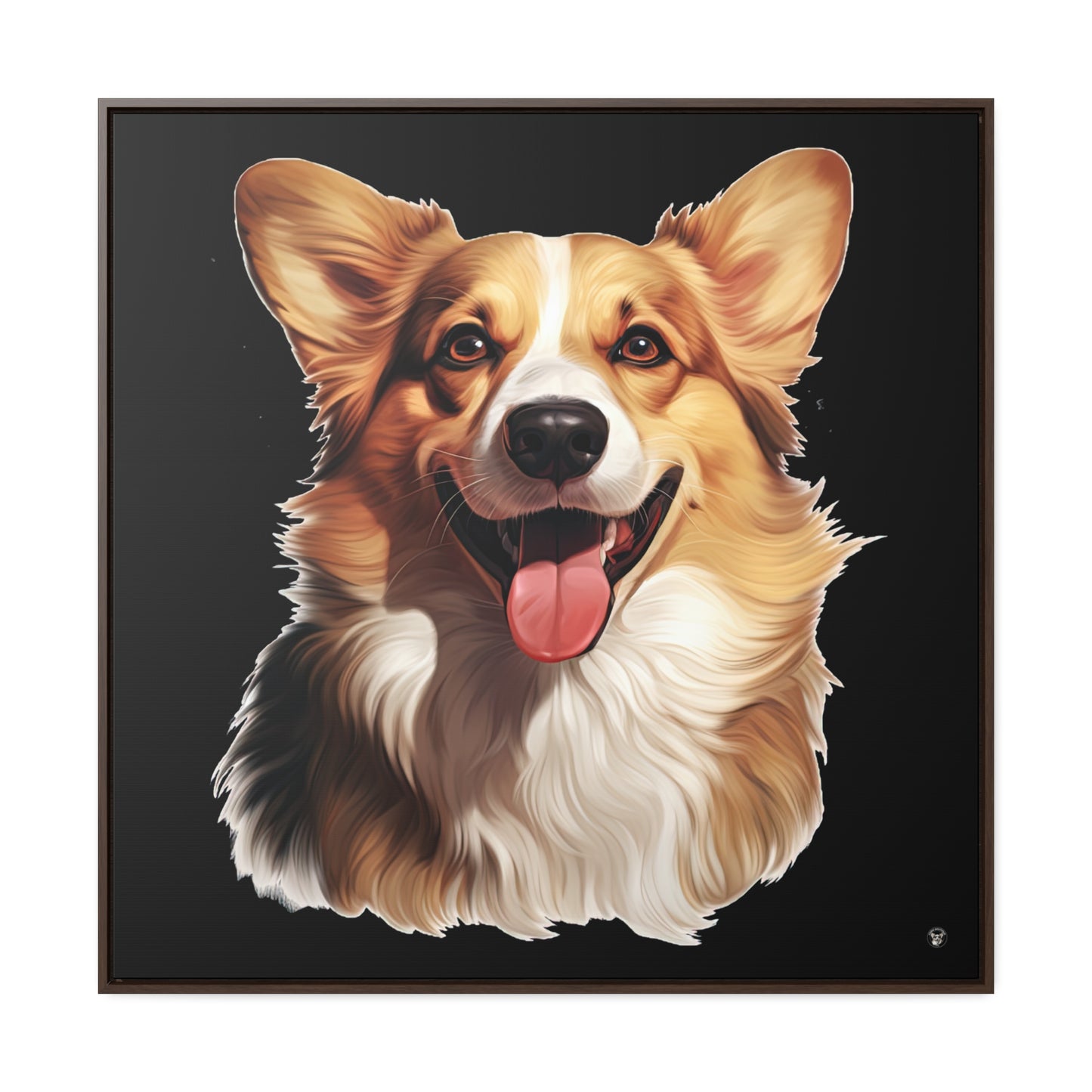 The Celebrity - Framed on Canvas
