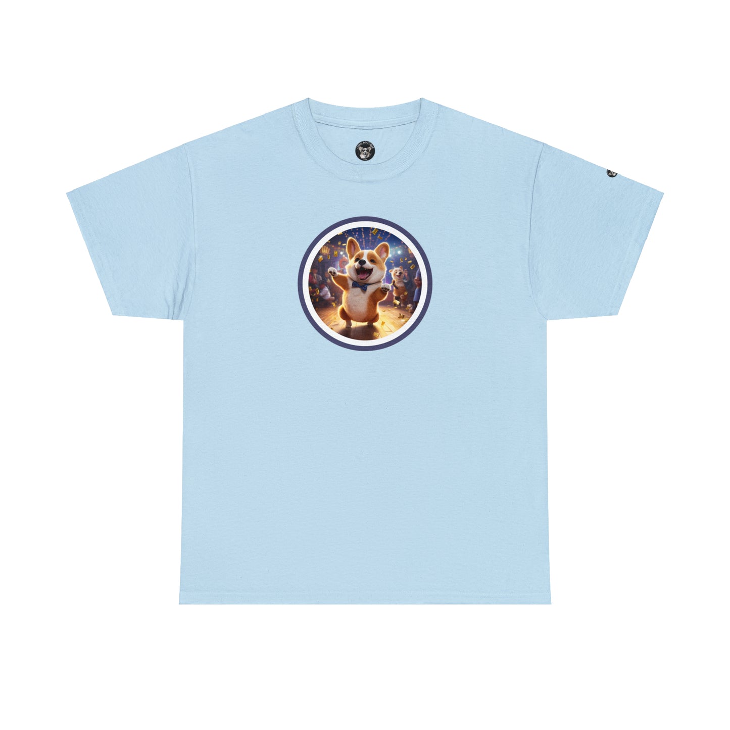 Boogaloo Corgi - Unisex Heavy Cotton Tee