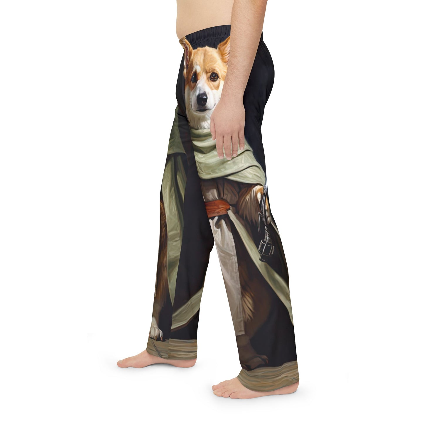 Jedi Corgi Men's Pajama Pants