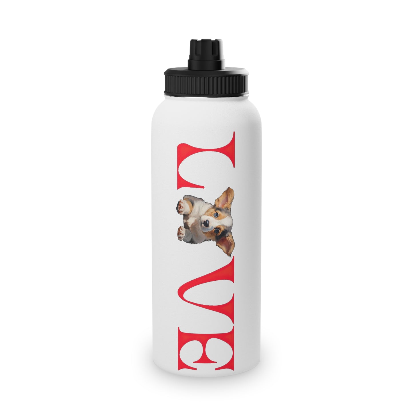 LOVE - Water Bottle with Sport Lid