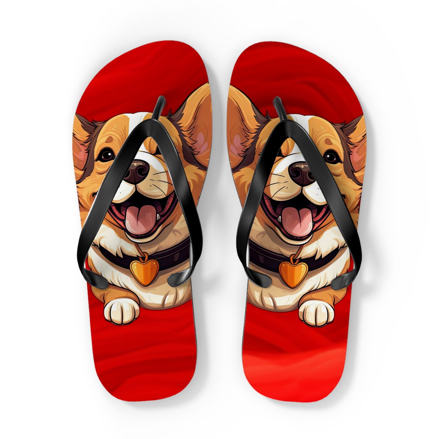 Puppy Love Flip-Flops