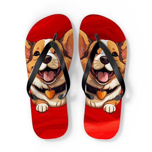 Puppy Love Flip-Flops