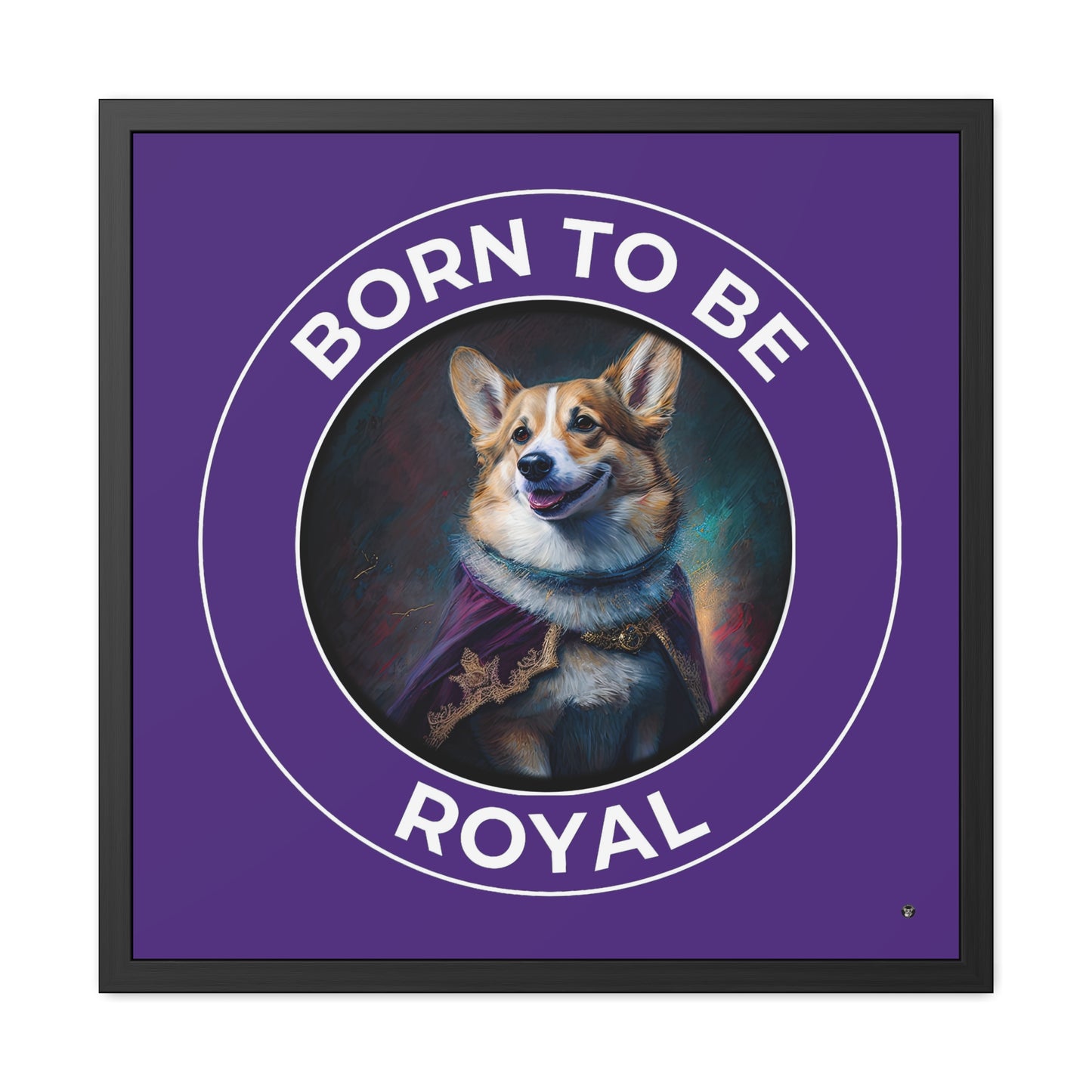 Born To Be Royal - Framed Print